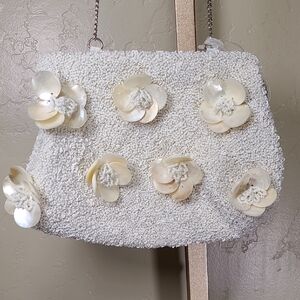 Made In India Viral Handcrafted Beaded Shell Purse Chain Strap
